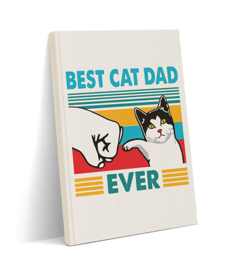 Best cat dad kanvas defter - basmatik.com