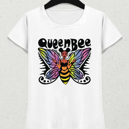 Queen Bee Kadın Tişört - basmatik.com