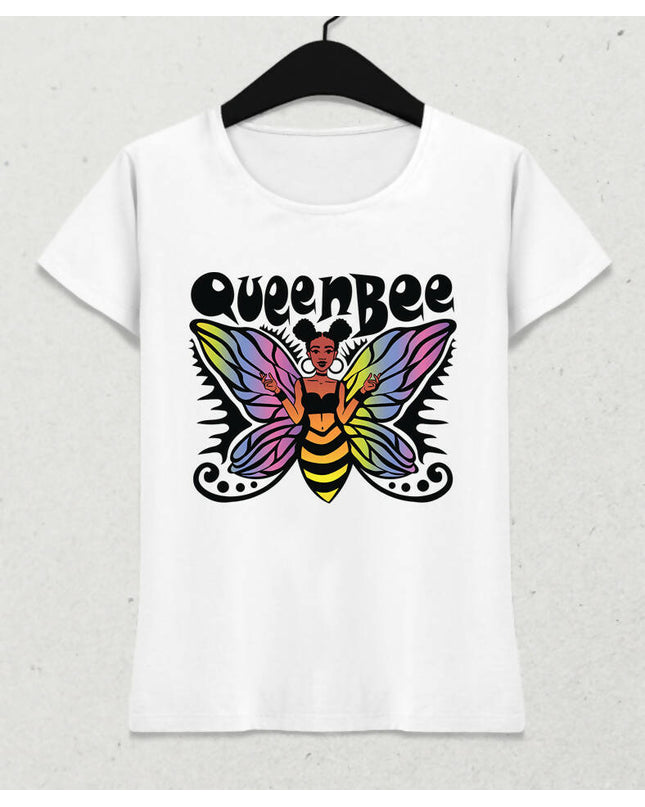 Queen Bee Kadın Tişört - basmatik.com