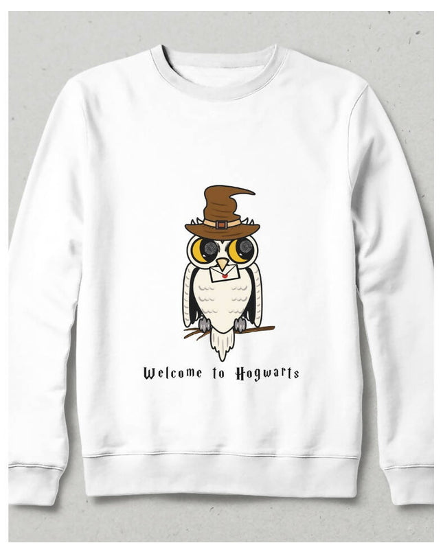 Welcome to Hogwarts Hedwig Sweatshirt