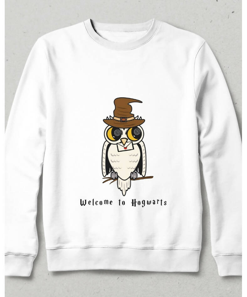 Welcome to Hogwarts Hedwig Sweatshirt