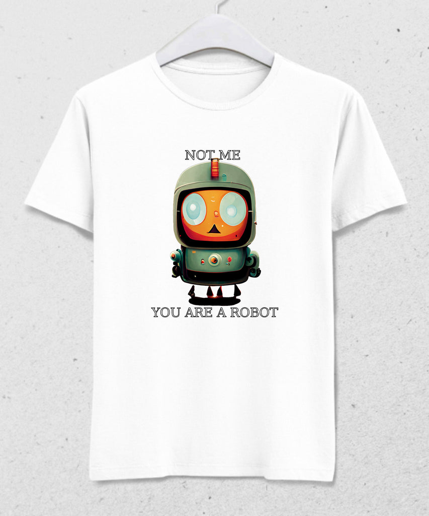 bird robot t-shirt