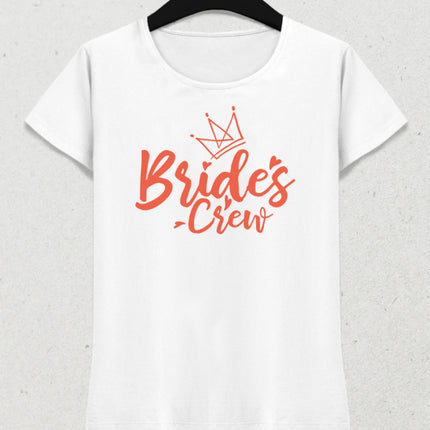 Brides crew kadın tişört - basmatik.com