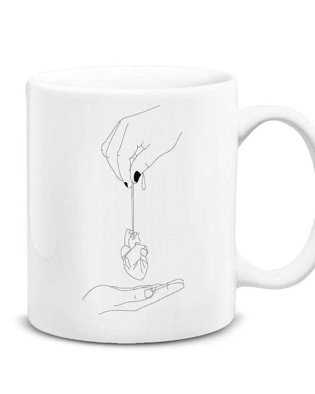 Broken Hearth Kupa - basmatik.com