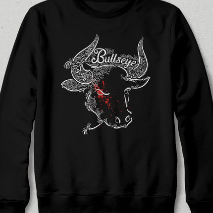 Bullseye siyah sweatshirt - basmatik.com