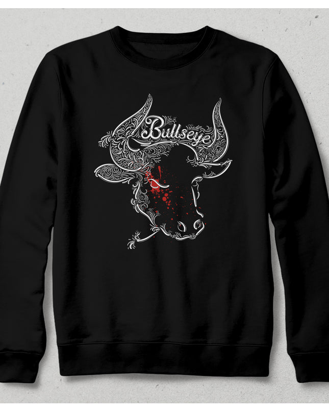 Bullseye siyah sweatshirt - basmatik.com