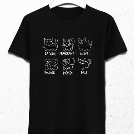 Cat art men's t-shirt