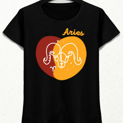 Aries - Aries Minimalist Colorful Design Women's T-Shirt