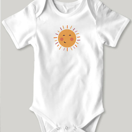 Güneş illüstrasyon Bebek Body