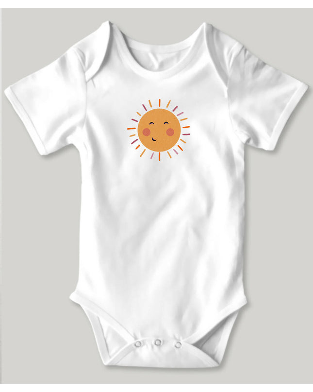 Güneş illüstrasyon Bebek Body