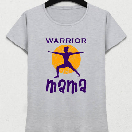 Kadın Tshirt - Warrior Mama - basmatik.com