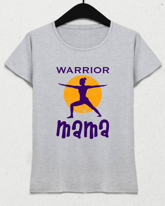 Kadın Tshirt - Warrior Mama - basmatik.com