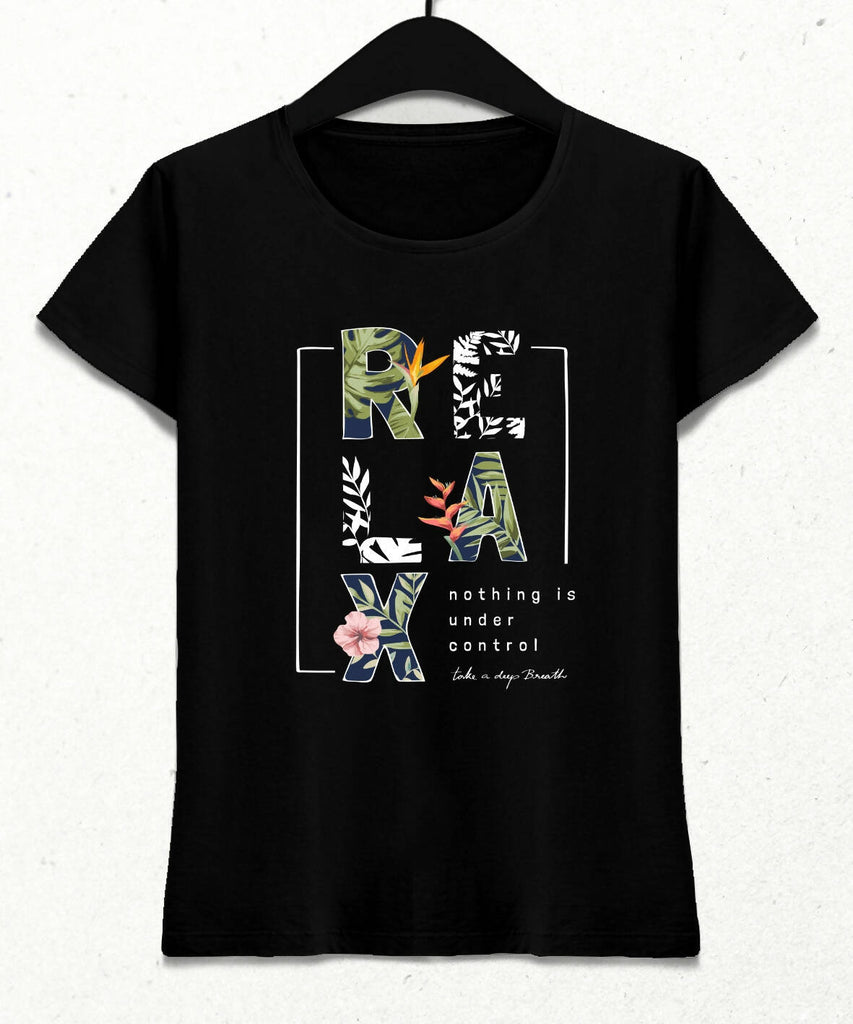Relax Kadın Streetwear Tasarım T-shirt