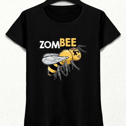 Zombee Kadın Siyah Tişört