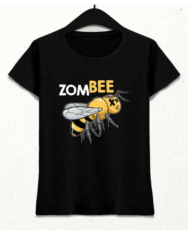 Zombee Kadın Siyah Tişört