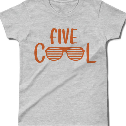 Cool doğum günü çocuk gri tişört - basmatik.com