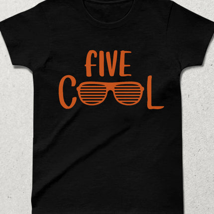 Cool doğum günü çocuk siyah tişört - basmatik.com