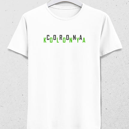 Kolonya corona erkek tişört - basmatik.com