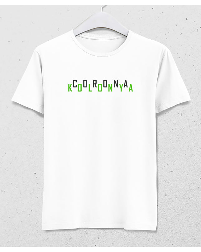 Kolonya corona erkek tişört - basmatik.com