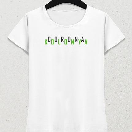 kolonya Corona kadın tişört - basmatik.com