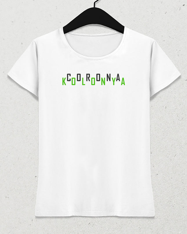 kolonya Corona kadın tişört - basmatik.com