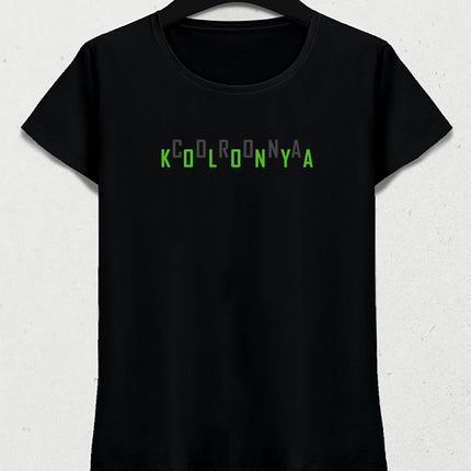 kolonya Corona kadın tişört - basmatik.com
