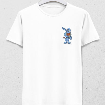 Crazy voodoo rabbit siyah tişört - basmatik.com