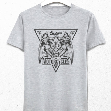 Custom motocycles tişört - basmatik.com