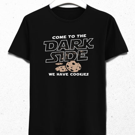 Dark side cookies tişört - basmatik.com
