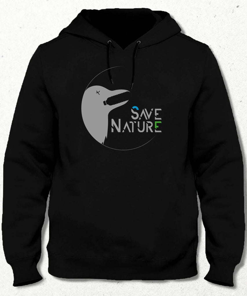 Save Nature Kapüşonlu Sweatshirt