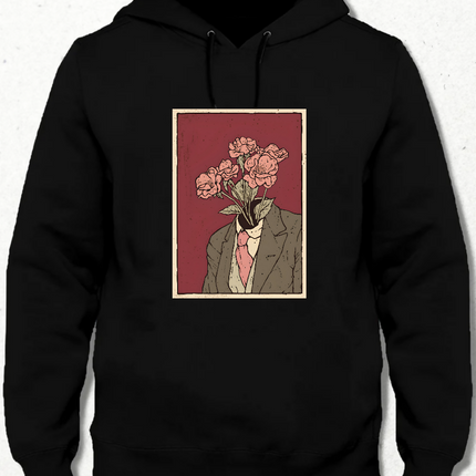 Çiçek Adam Kapüşonlu