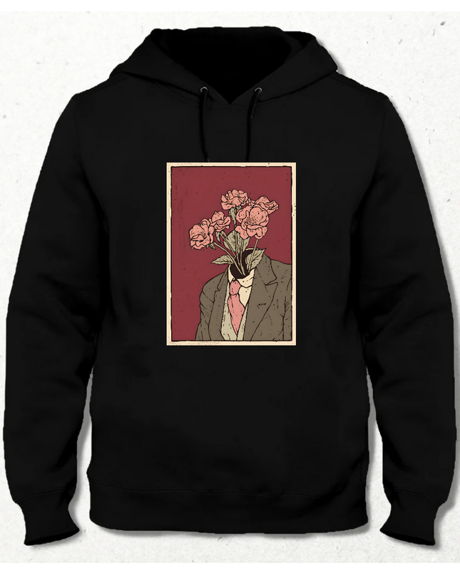 Çiçek Adam Kapüşonlu