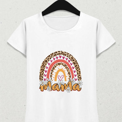 Gökkuşağı Temalı Anneler Günü Tişört