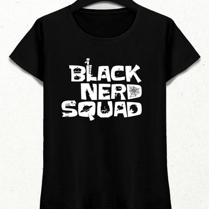 Black Squad Kadın Tişört - basmatik.com