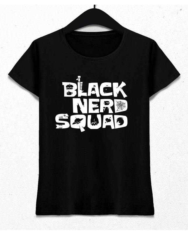 Black Squad Kadın Tişört - basmatik.com