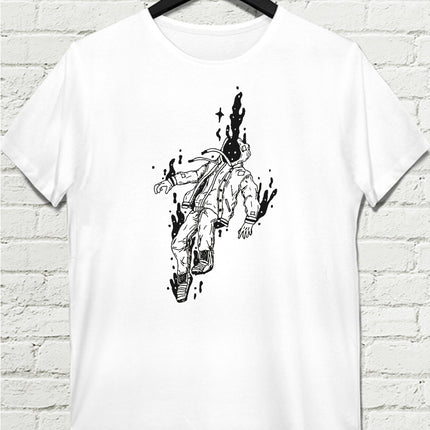 Danger Beyaz Tişört - basmatik.com