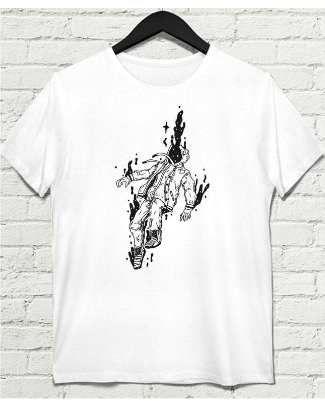 Danger Beyaz Tişört - basmatik.com