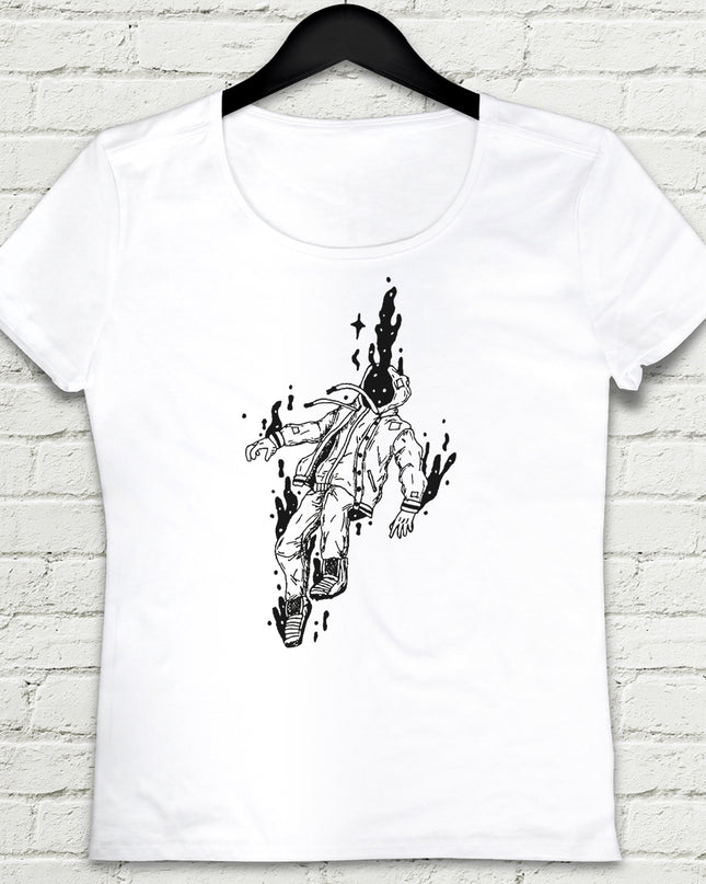 Danger Beyaz Tişört - basmatik.com