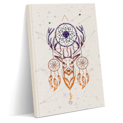 Deer native kanvas defter - basmatik.com
