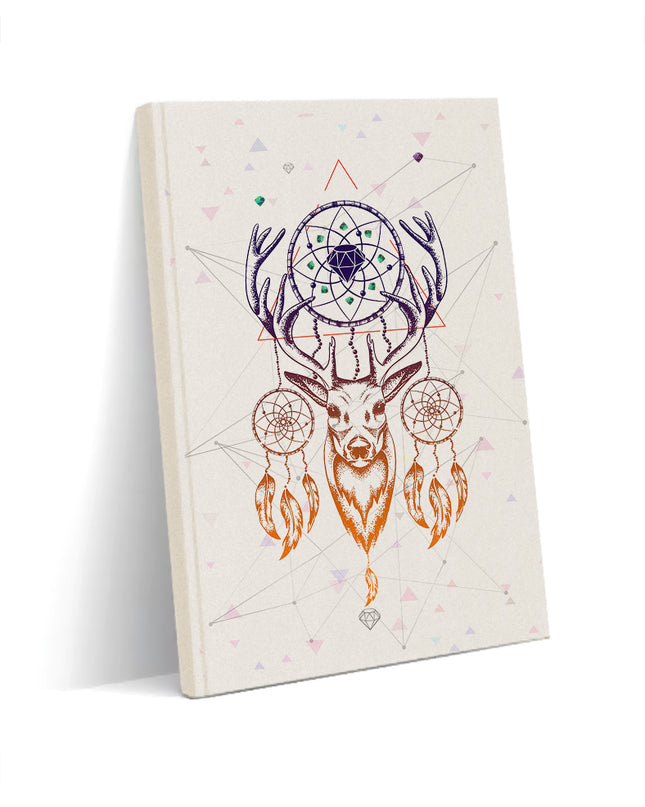 Deer native kanvas defter - basmatik.com