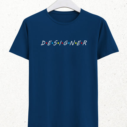 Designer tasarımcı erkek siyah tişört - basmatik.com