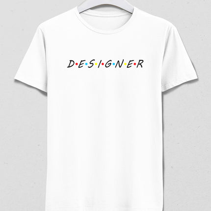 Designer tasarımcı erkek siyah tişört - basmatik.com