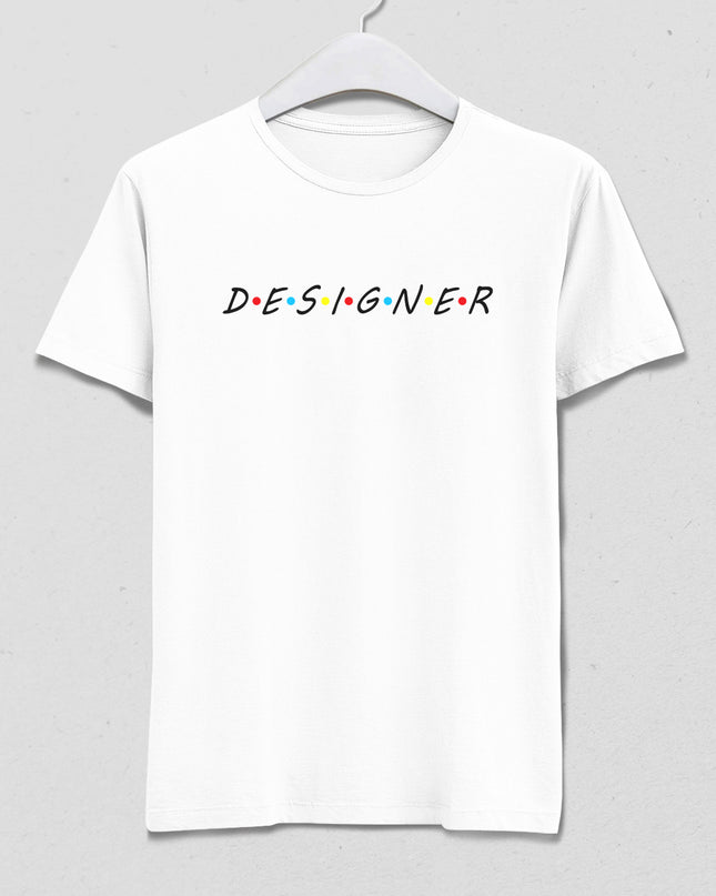 Designer tasarımcı erkek siyah tişört - basmatik.com