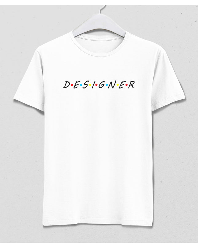 Designer tasarımcı erkek siyah tişört - basmatik.com