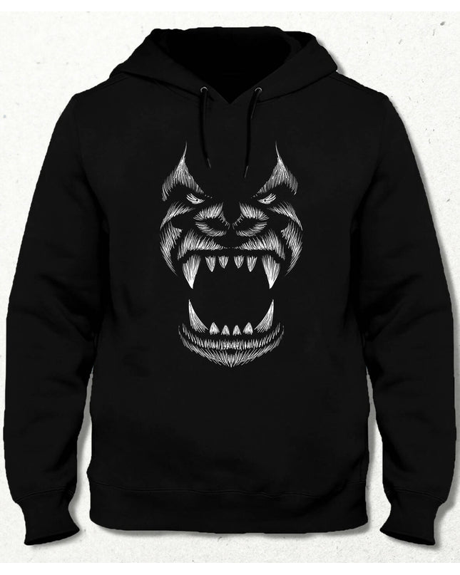 Gorilla Face Hooded Sweatshirt