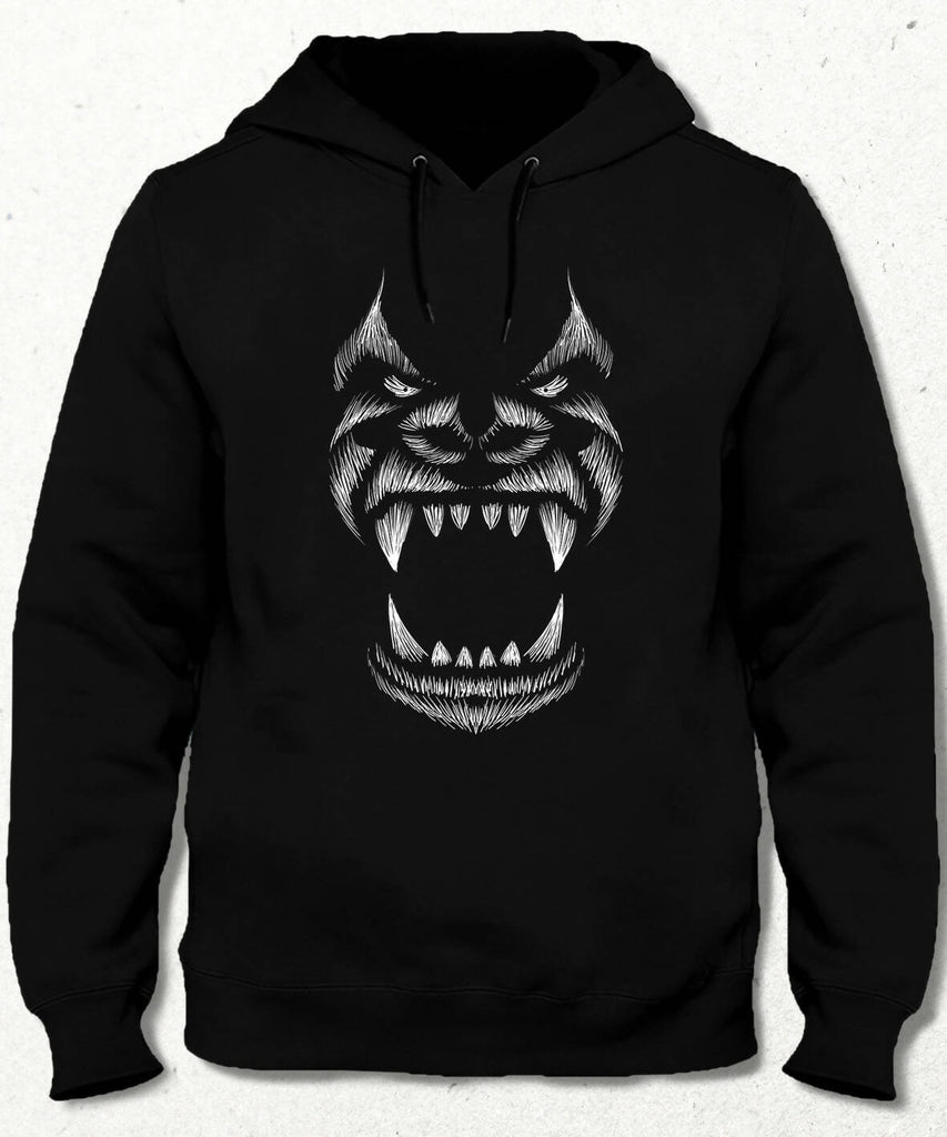 Gorilla Face Hooded Sweatshirt