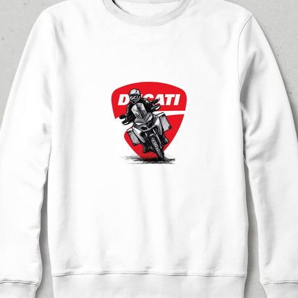 Ducati Multistrada Kapüşonsuz Sweatshirt