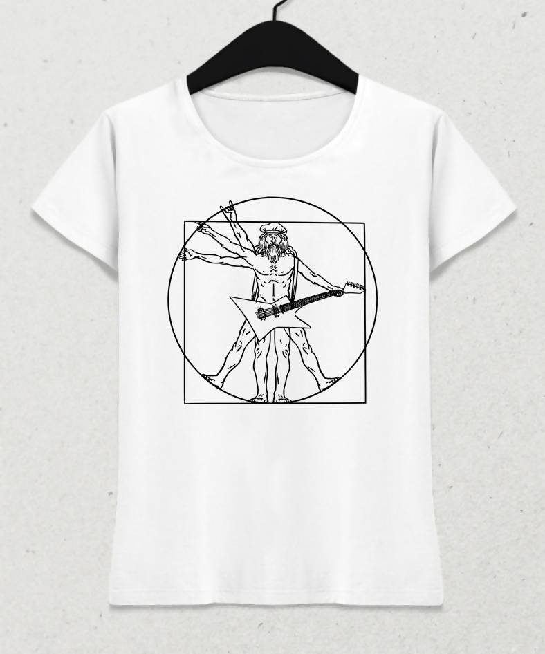 Rock Man Kadın Tişört - basmatik.com