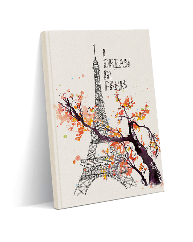 Dream paris kanvas defter - basmatik.com