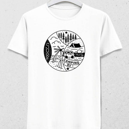 Camping Themed T-shirt